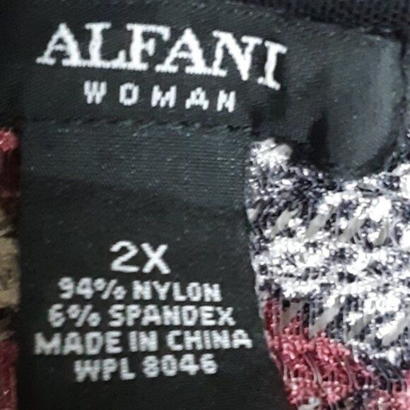 Alfani Top Blouse Plus size 2X - Picture 5 of 11